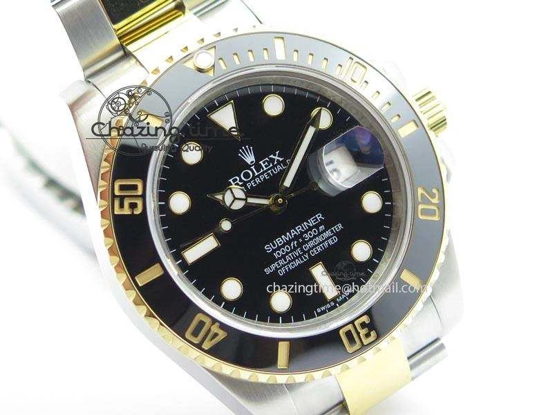 GoodFit Submariner TT Black Dial BP Maker Best Edition Swiss ETA 3934