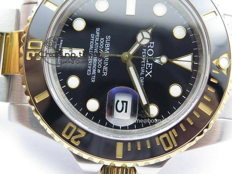 GoodFit Submariner TT Black Dial BP Maker Best Edition Swiss ETA 3934