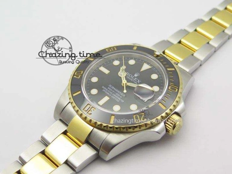 GoodFit Submariner TT Black Dial BP Maker Best Edition Swiss ETA 3934