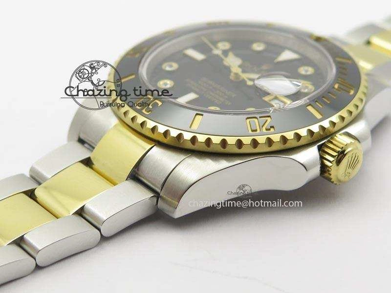ZeroBulk Submariner TT Black Diamond Dial BP Maker Best Edition Swiss ETA 3937