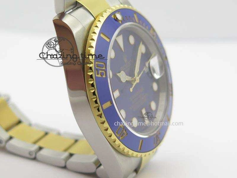 Submariner TT Blue Dial BP Maker Best Edition Swiss ETA SoftTouch 3938