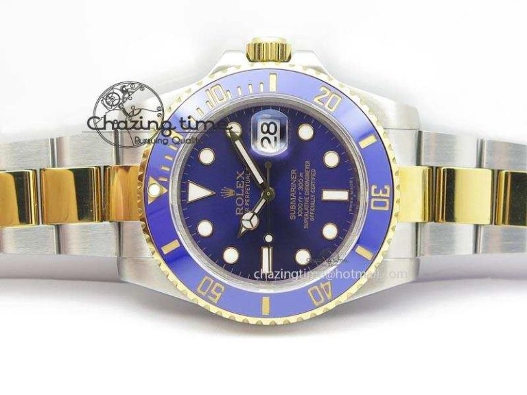 Submariner TT Blue Dial BP Maker Best Edition Swiss ETA SoftTouch 3938