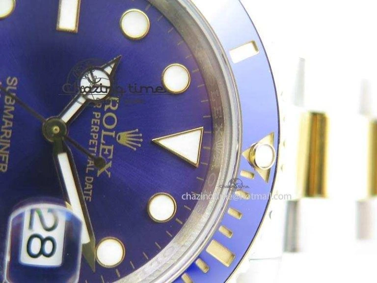 Submariner TT Blue Dial BP Maker Best Edition Swiss ETA SoftTouch 3938