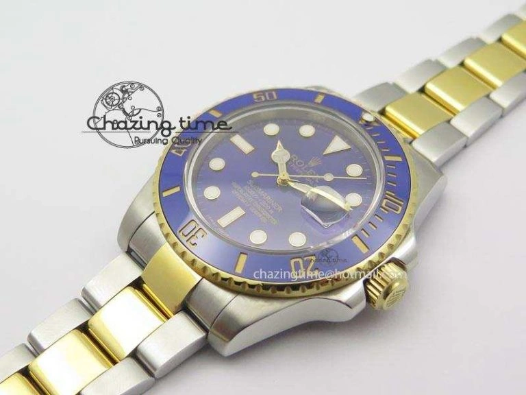 Submariner TT Blue Dial BP Maker Best Edition Swiss ETA SoftTouch 3938
