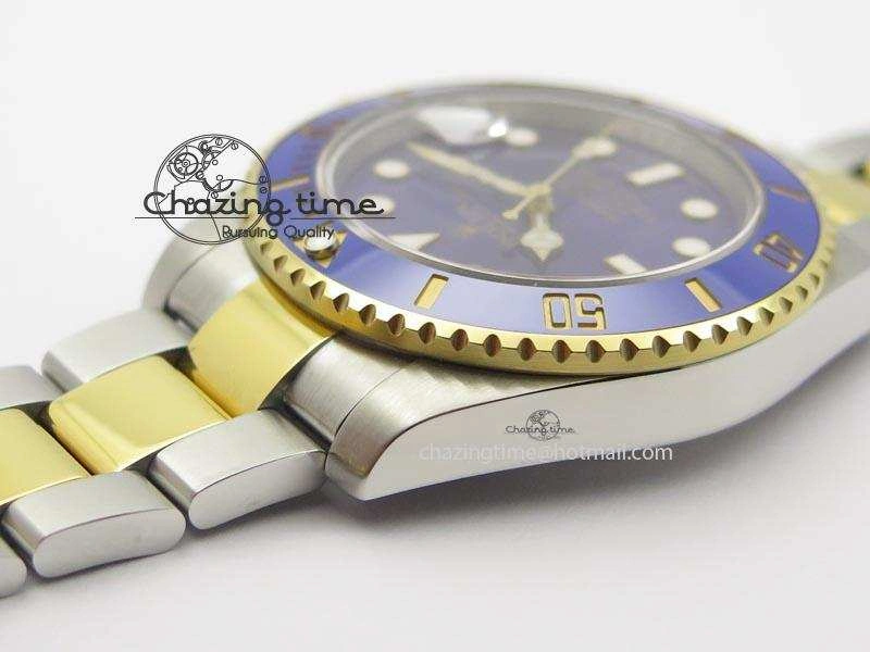 Submariner TT Blue Dial BP Maker Best Edition Swiss ETA SoftTouch 3938