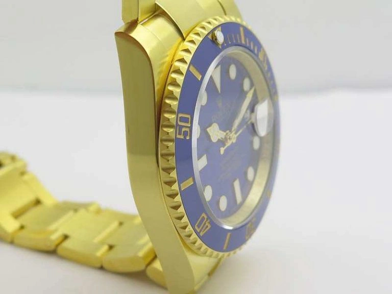 Submariner TW Best Edition 116618LB Blue Full YG Wrapped A Snug 3564