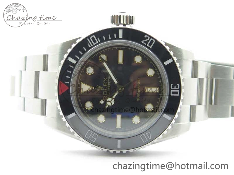 Submariner customized by Tempus Machina GMF Best Edition on SS Bracelet SA Upgraded 2701