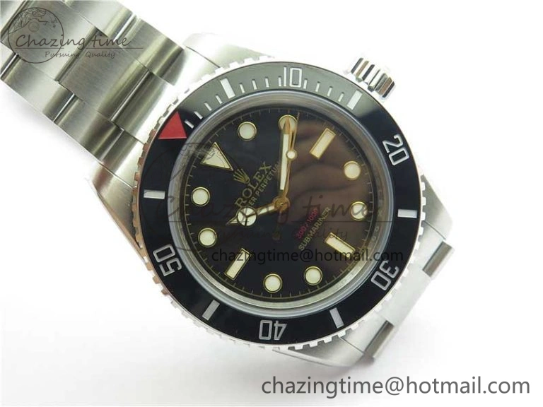 Submariner customized by Tempus Machina GMF Best Edition on SS Bracelet SA Upgraded 2701