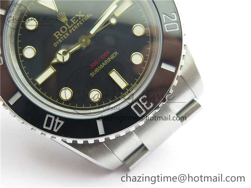 Submariner customized by Tempus Machina GMF Best Edition on SS Bracelet SA Upgraded 2701