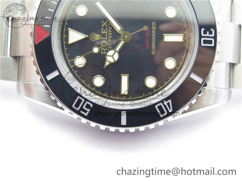 Submariner customized by Tempus Machina GMF Best Edition on SS Bracelet SA Upgraded 2701