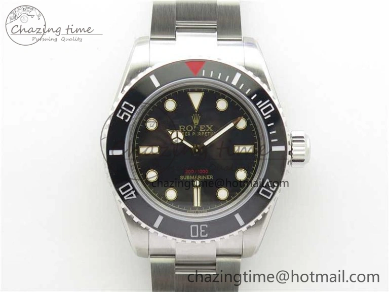 Submariner customized by Tempus Machina GMF Best Edition on SS Bracelet SA Upgraded 2701