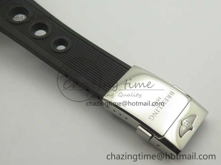 Breathable Super Ocean Heritage 46mm SS Black Bezel White Dial on SS Mesh Bracelet A 5620