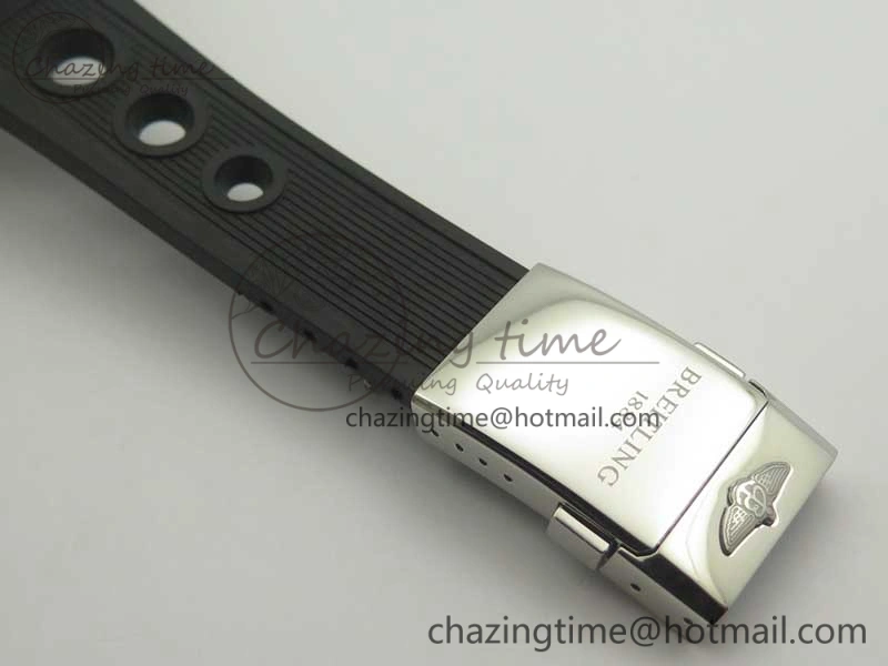Breathable Super Ocean Heritage 46mm SS Black Bezel White Dial on SS Mesh Bracelet A 5620