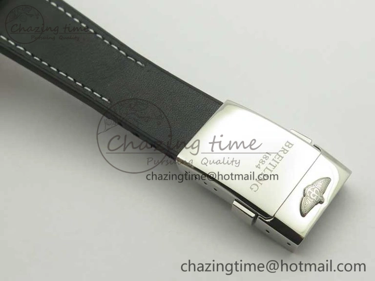 Super Ocean Heritage 46mm SS RG Bezel Black Dial on SS Mesh Bracelet A Elegant 5619