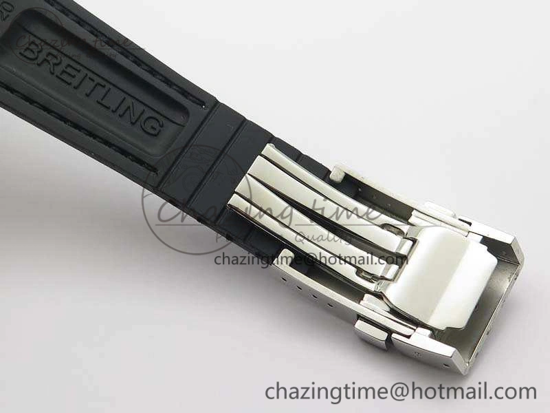 Super Ocean Heritage Brown Ceramic Bezel SS Brown Dial On Brown Gummy Strap A Tailored 5692