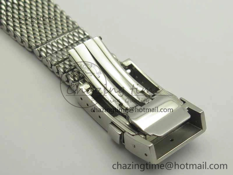 Stylish Super Ocean Heritage Brown Ceramic Bezel SS Gray Dial On SS Bracelet A 5650