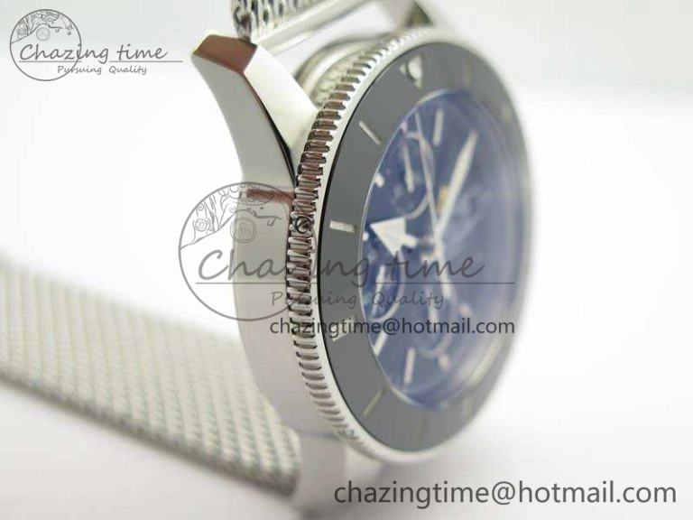 SuperOcean 1884 Heritage SS Black Dial On Bracelet A Thermal 5681