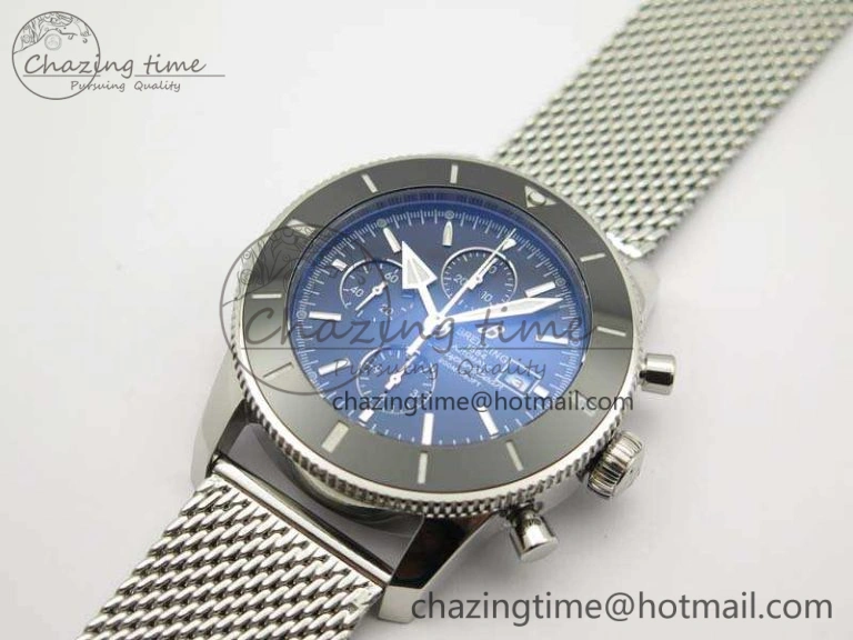SuperOcean 1884 Heritage SS Black Dial On Bracelet A Thermal 5681