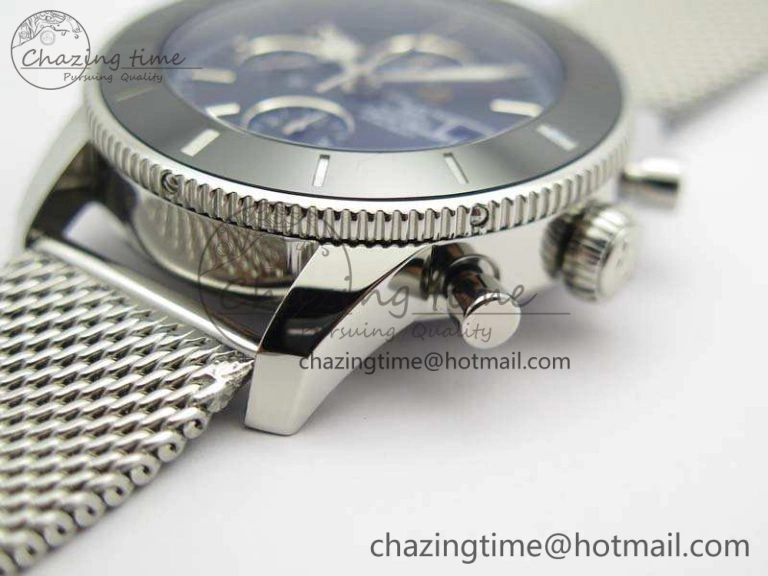 SuperOcean 1884 Heritage SS Black Dial On Bracelet A Thermal 5681