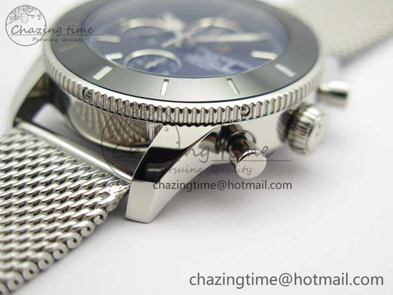 SuperOcean 1884 Heritage SS Black Dial On Bracelet A Thermal 5681