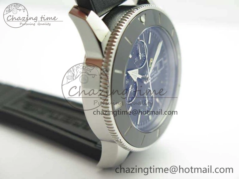 SuperOcean 1884 Heritage SS Black Dial On Leather Strap A EasyMatch 5682