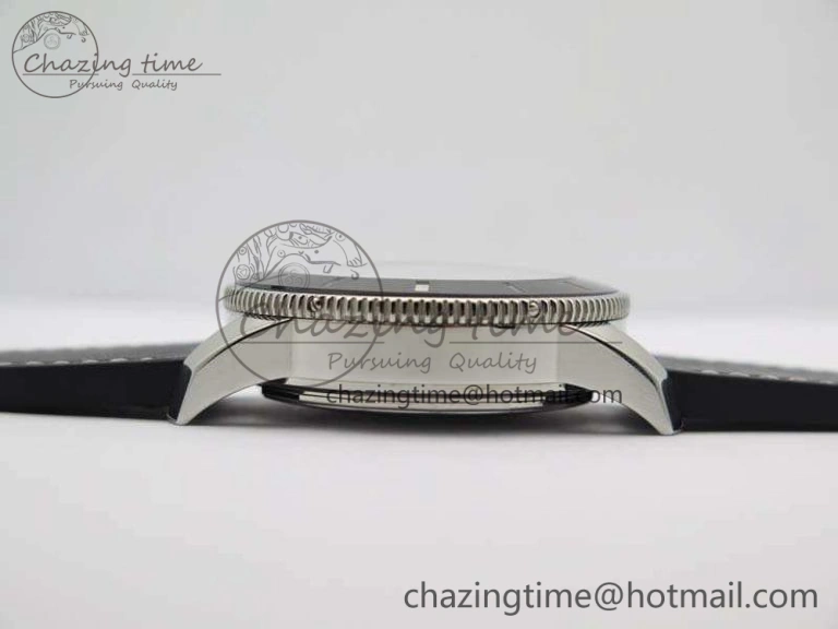 SuperOcean 1884 Heritage SS Black Dial On Leather Strap A EasyMatch 5682