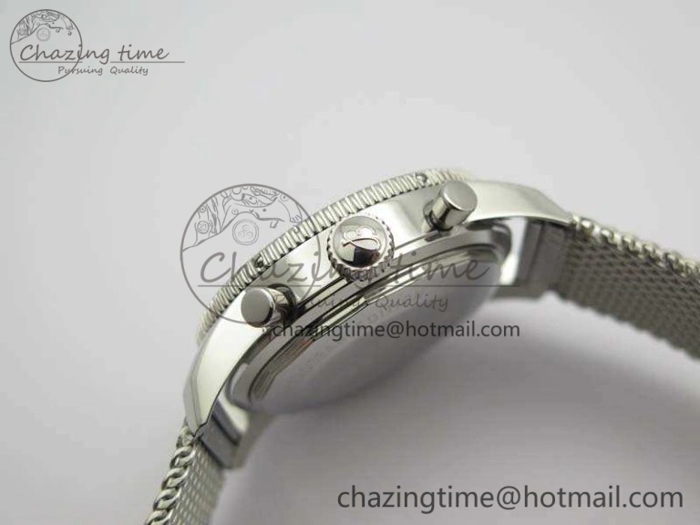 WrinkleFree SuperOcean 1884 Heritage SS Blue Dial On Bracelet A 5684