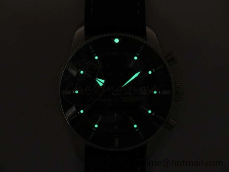 WrinkleFree SuperOcean 1884 Heritage SS Blue Dial On Bracelet A 5684