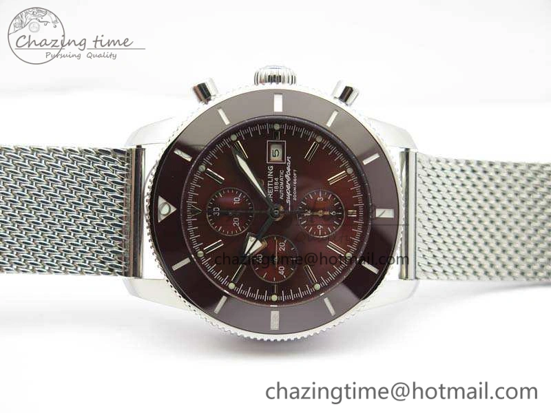 SuperOcean 1884 Heritage SS Brown Dial On Bracelet A Resilient 5683