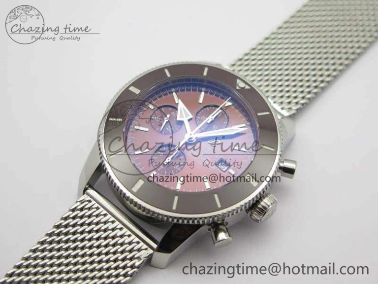 SuperOcean 1884 Heritage SS Brown Dial On Bracelet A Resilient 5683