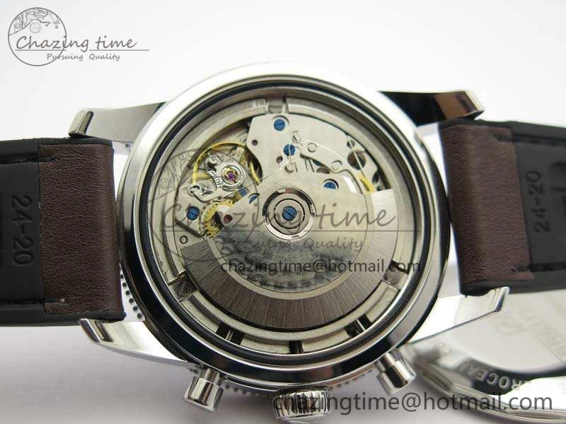 SuperOcean 1884 Heritage SS Brown Dial On Leather Strap A Neat 5686
