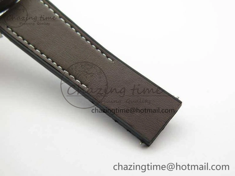SuperOcean 1884 Heritage SS Brown Dial On Leather Strap A Neat 5686