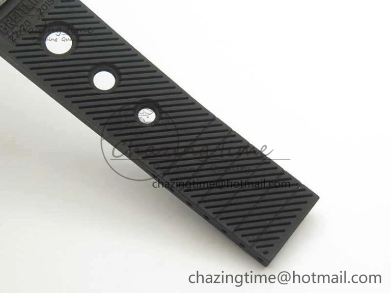 SuperOcean 42mm A17321 SS 1:1 Best Edition Black Dial On Rubber Strap A2824 (Free Rubber Strap) FastDry 5641