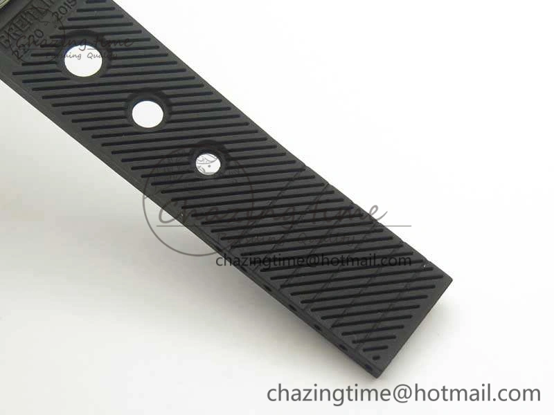 SuperOcean 42mm A17321 SS 1:1 Best Edition Black Dial On Rubber Strap A2824 (Free Rubber Strap) FastDry 5641
