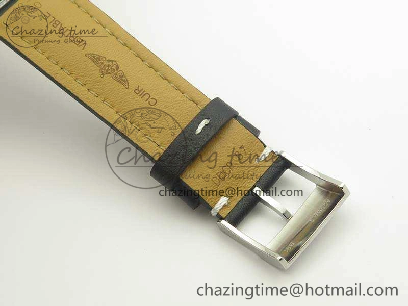 SoftTouch SuperOcean 42mm A17321 SS 1:1 Best Edition Cream Dial On Leather Strap ETA 5663