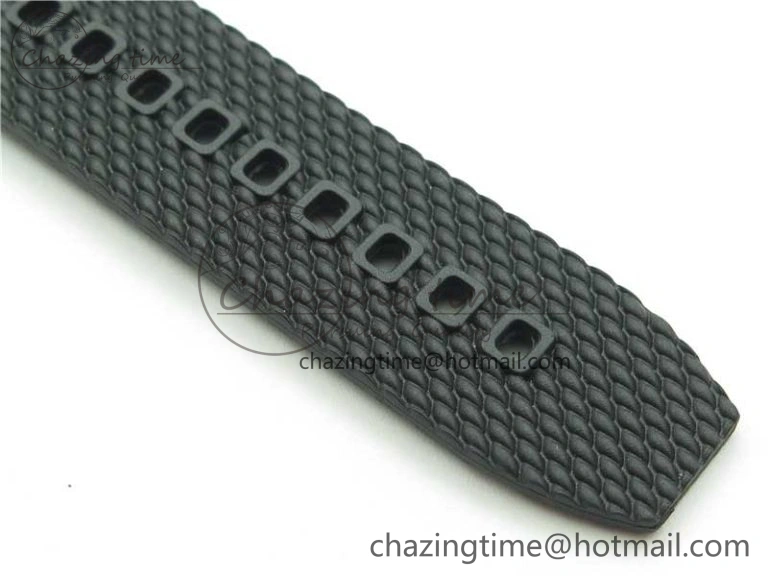 SuperOcean 42mm AB2010 DLC RG B50 1:1 Best Edition Black Dial Black Ceramic Bezel on Black Rubber strap A TechFriendly 5562