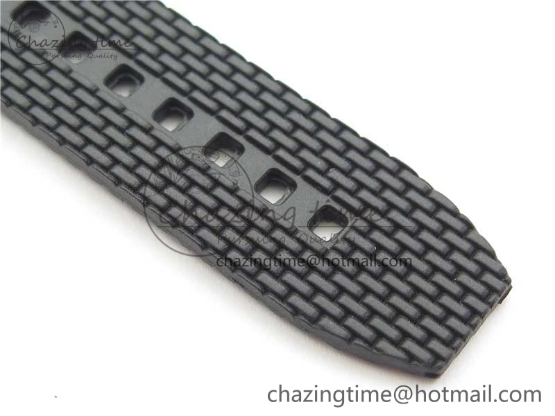 SuperOcean 42mm AB2010 DLC RG B50 1:1 Best Edition Black Dial Black Ceramic Bezel on Black Rubber strap A TechFriendly 5562