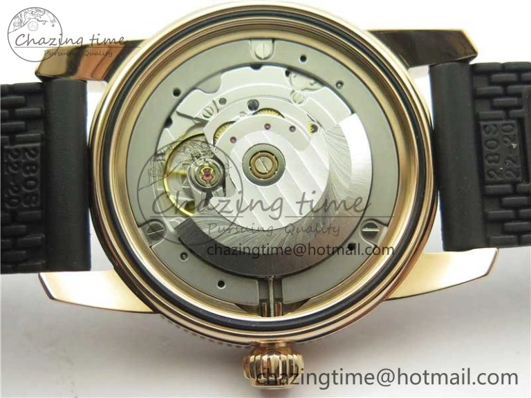 SuperOcean 42mm AB2010 RG B50 1:1 Best Edition Black Dial Black Ceramic Bezel on Black Rubber strap A Tailored 5556