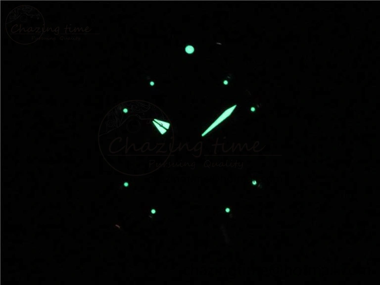 SuperOcean 42mm AB2010 RG B50 1:1 Best Edition Black Dial Black Ceramic Bezel on Black Rubber strap A Tailored 5556