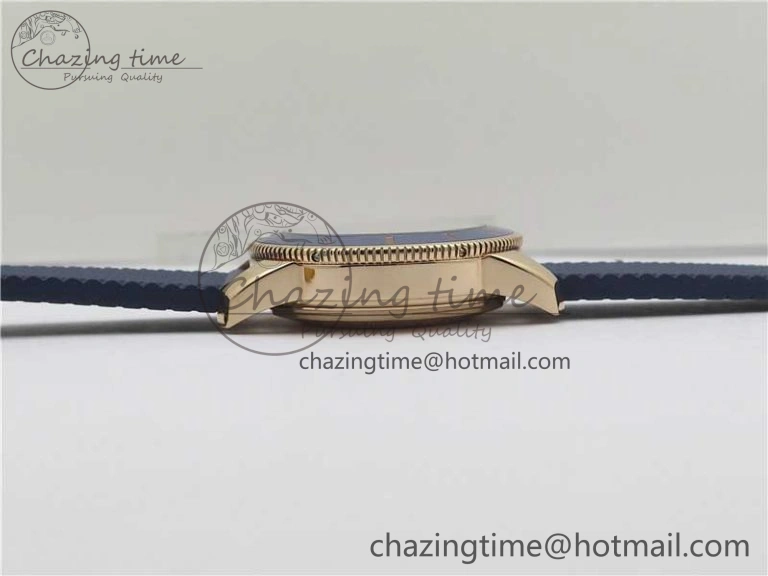 Upgraded SuperOcean 42mm AB2010 RG B50 1:1 Best Edition Blue Dial Blue Ceramic Bezel on Blue Rubber strap A 5557