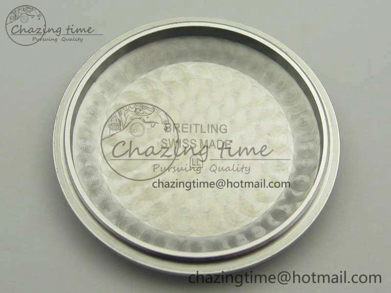 OnTrend SuperOcean 42mm AB2010 SS GF 1:1 Best Edition White Dial Blue Ceramic Bezel On Rubber Strap B 5657