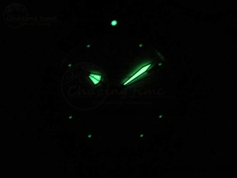 Fashionable SuperOcean 42mm AB2010 SS OMF 1:1 Best Edition Black Dial Black Ceramic Bezel on Black Rubber Strap A 5612