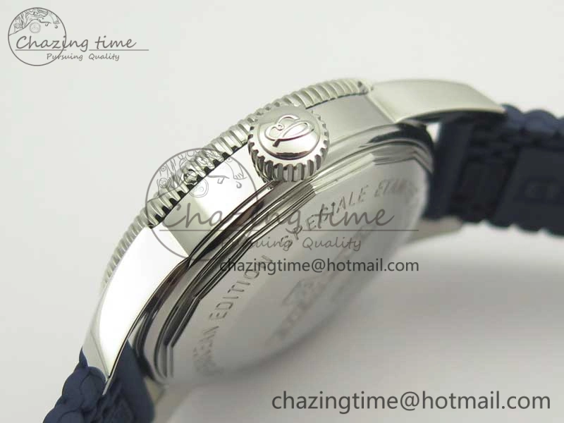SoftTouch SuperOcean 42mm AB2010 SS OMF 1:1 Best Edition Blue Dial Blue Ceramic Bezel on Blue Rubber Strap A 5613