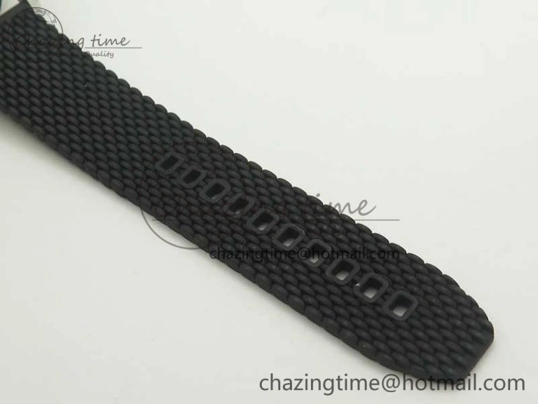Timeless SuperOcean 42mm AB2010 SS OMF 1:1 Best Edition White Dial Black Ceramic Bezel on Black Rubber Strap A 5615