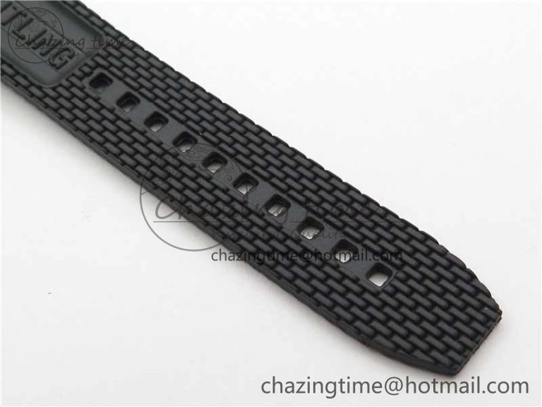 Stretchable SuperOcean 42mm AB2010 SS RG B50 1:1 Best Edition Black Dial Black Ceramic Bezel on Black Rubber strap A 5561