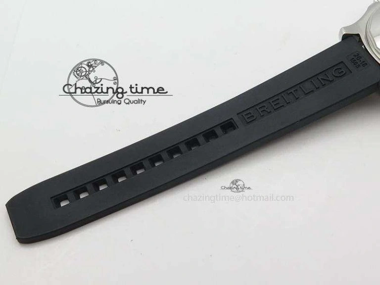 SuperOcean Abyss 42mm Red Inner Bezel On Black Rubber Strap A Tailored 5795