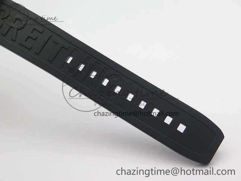 OdorResistant SuperOcean Abyss A17364 42mm 3AF 1:1 Best Edition Black Red Dial On Rubber Strap A 5671