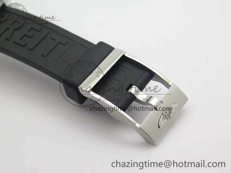 GoAnywhere SuperOcean Abyss A17364 42mm 3AF 1:1 Best Edition Black Yellow Dial On Rubber Strap A 5674