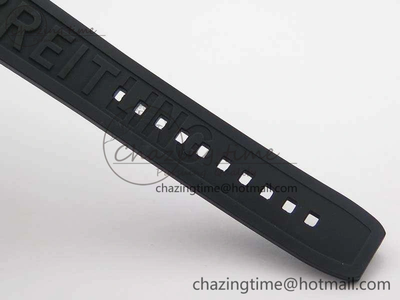 Colorful SuperOcean Abyss A17364 42mm ZF 1:1 Best Edition Black Yellow Dial On Rubber Strap A 5669