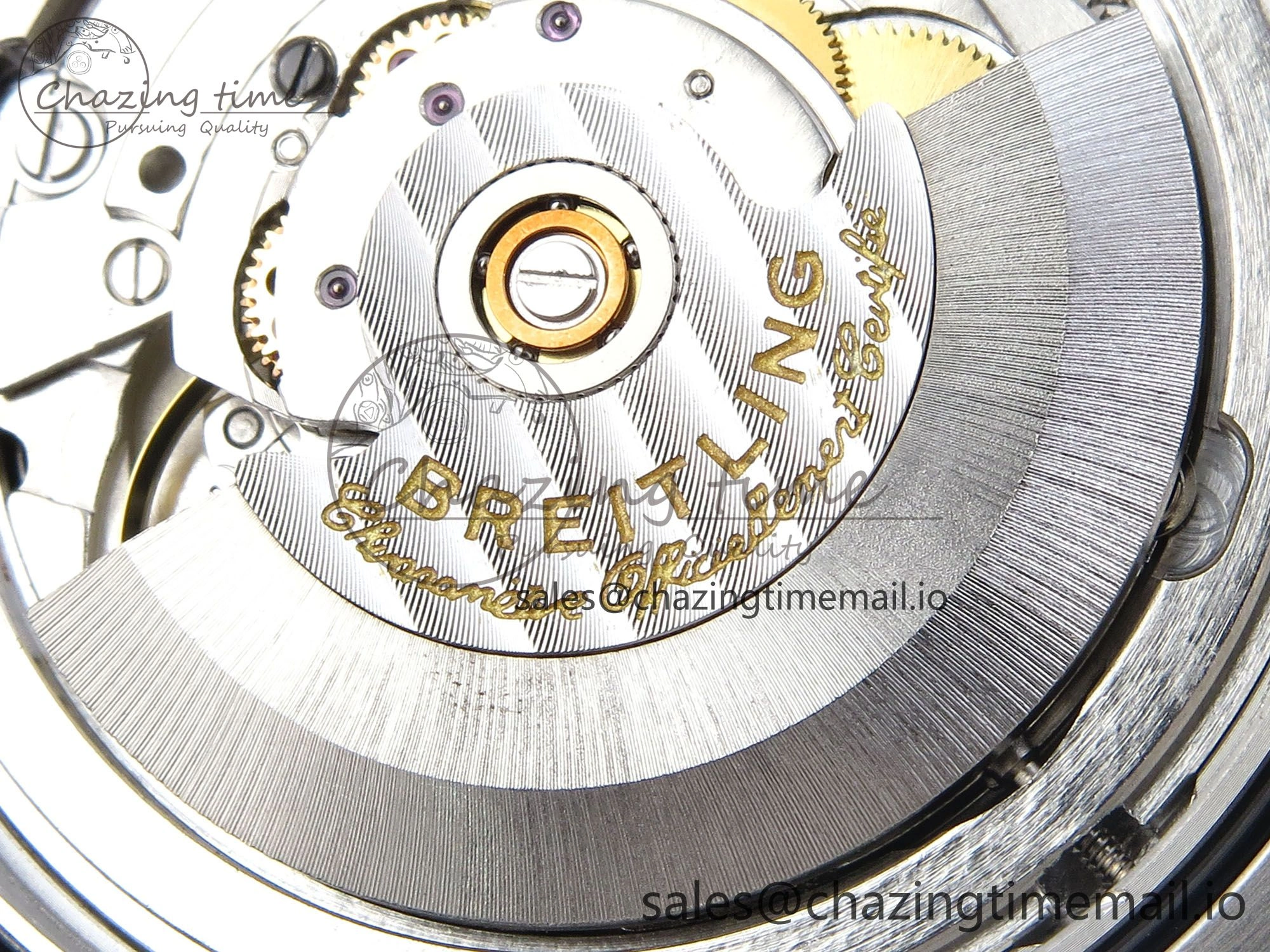 SuperOcean Automatic 42 SS TF 1:1 Best Edition Black Dial on Orange Rubber Strap A Trendsetting 5470
